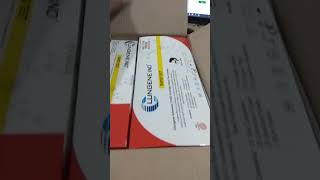 Unboxing alat rapid test Swab Antigen Lungene Merah [upl. by Strain]