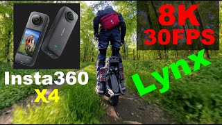 Insta360 X4 8k 30FPS  Veteran LYNX ride [upl. by Aiclef494]