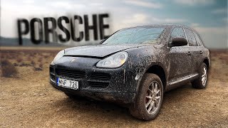 PORSCHE CAYENNE PIRMAS IŠBANDYMAS MIŠKE [upl. by Brittaney]