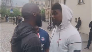 Cédric Doumbé vs Jaleel Willis face off [upl. by Roxie]