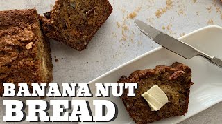 Banana Nut Bread with Pecans recipe [upl. by Yerahcaz]