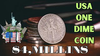 RARE ALERTMOST VALUABLE US RARE DIME COINS THAT COULD MAKE YOU A MILLIONAIERRare Coins Collections [upl. by Ocirederf]