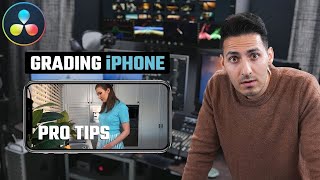 Heres How to Grade iPhone Footage in Resolve [upl. by Codel]