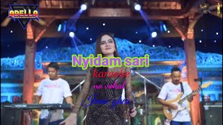 nyidam sari karaoke [upl. by Concoff]