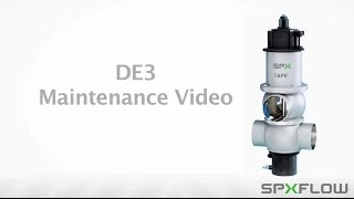 DELTA DE3 Double Seat Mix Proof Valve Maintenance Procedures  APV [upl. by Oniotna]