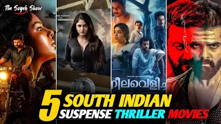 Top 5 South Crime Mystery Suspense Thriller Movies Hindi dubbed 2024  New South movies Hindi dubbed [upl. by Ameerahs]