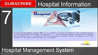 7 Hospital Management System in java  Hospital Information JFrame Mysql Database Netbeans IDE [upl. by Notwal]