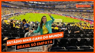 VEM CONHECER O ESTÁDIO MAIS CARO DO MUNDO ESTÁDIO DA COPA DE 2026 BRASIL SÓ EMPATA [upl. by Karin]