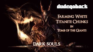 White Titanite Chunk Farming  Tips N Tricks  Dark Souls 1 [upl. by Lipman]