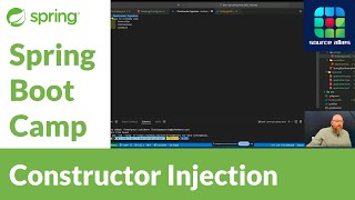 Constructor Injection  Spring Boot Camp  Part 3 [upl. by Amliw685]