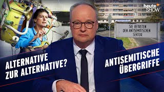 Das neue Bündnis von Sahra Wagenknecht amp die Debatte über Antisemitismus  heuteshow vom 27102023 [upl. by Haneeja535]