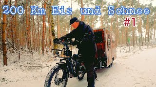 200 Km Eis und Schnee Tour1 [upl. by Githens]