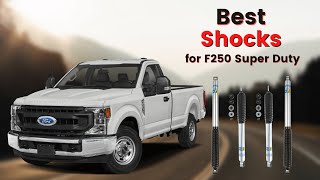 Best Shocks For F250 Super Duty  Top 5 Shocks of 2024 [upl. by Dilly303]