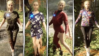 Sons of the Forest  All Virginia Outfit Locations and Showcase Sons of the Forest Outfits [upl. by Chrystel]