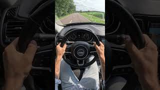 0100 kmh Jeep Compass 14  170 CP 2018 shorts acceleration car pov automobile [upl. by Lambard]