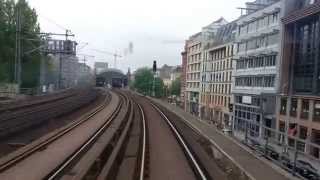 Führerstandsmitfahrt SBahn Berlin von Ahrensfelde nach Berlin Zoo [upl. by Nathan]