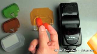 Nikon SB700  Color Filter Gels [upl. by Soloman]