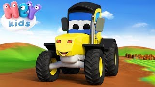 Le Tracteur chanson 🚜 Comptines pour bébé  HeyKids [upl. by Ogden593]