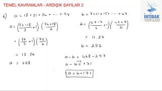 SAYFA 4950 2 ÜNİTETEMEL KAVRAMLARARDIŞIK SAYILAR 2 [upl. by Eisset]