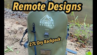 The BEST 27L Waterproof Backpack for Kayaking [upl. by Marra]