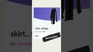 everskies Outfit Ideas Goth edition [upl. by Schrick235]