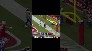 WATCH MARVIN HARRISON JR FIRST TD CATCH shorts nfl viral trending gobuckeyes cardinals [upl. by Pardner]