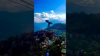 Gangtok Ropeway View in Sikkim ll Visit Sikkim with ghumoghumaao 8159880105 [upl. by Mota]