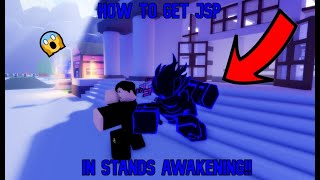 How to get Jotaros Star Platinum JSP in Stands Awakening Showcase [upl. by Sesylu]