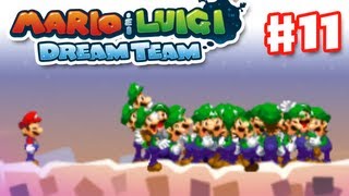 Mario amp Luigi Dream Team  Gameplay Walkthrough Part 11  Luiginoids Nintendo 3DS [upl. by Durrace]