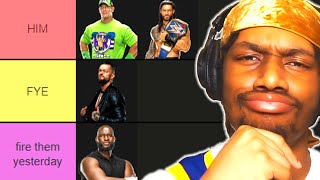 The Most Unserious WWE Tierlist You Will Ever See [upl. by Nylemaj]