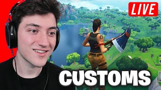 🔴LIVE  OG FORTNITE MAP CUSTOMS [upl. by Erialcyram]