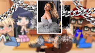 🎤✨MLB React to Future Marinette as Ariana Grande✨🎤MLB🐞Adrienette [upl. by Nevetse]