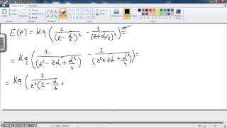 Videolezione fisica 2 parte 17dipolo elettrico parte 2 [upl. by Mafala]