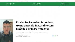 RÔMULO TÊM POUCAS OPORTUNIDADES NO PALMEIRAS [upl. by Aikenat198]