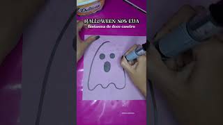 Fantasma SurpresaLEMBRANCINHA CASEIRA Halloween 🎃 [upl. by Eenafets658]