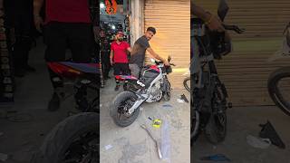 Aprilia RS 457 Exhaust Sound Akrapovic Austin Racing R9 With DB Killer Full System Exhaust aprilia [upl. by Xuerd]