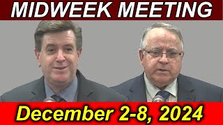 Midweek Meeting for this week  December 28 2024 [upl. by Esmaria]