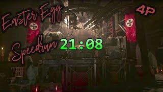 The Final Reich Easter Egg Speedrun 4P 2108 [upl. by Annodahs995]