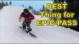 Epic Passs NEW First Tracks Ski Runs [upl. by Adlecirg]