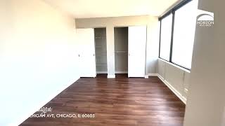 See inside Park Michigan Apartment 3009 in South Loop Chicago [upl. by Oileve]