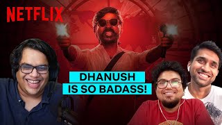 tanmaybhat Reacts to the Jagame Thandhiram Trailer ft AravindSA amp Vineeth Kumar  Netflix India [upl. by Coke]