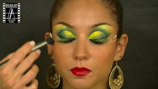 Makeup Tutorial  Carnaval Makeup  MakeUp Atelier Paris [upl. by Adnael]