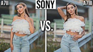 Sony A7ii vs Sony A7iii  FullFrame Portraits Autofocus and Sharpness REVIEW  Photography 2024 [upl. by Llerrac]