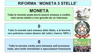 Moneta 5 Stelle Fabio Conditi [upl. by Monah689]