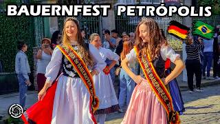 🇩🇪 BAUERNFEST PETRÓPOLIS 🇧🇷 the BIGGEST GERMAN PARTY in RIO DE JANEIRO Brazil  2024 【4K UHD】 [upl. by Auqenes379]