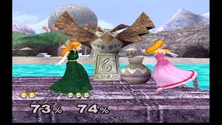 Super Smash Bros Melee 20XX 501 Zelda VS Evening Gown Zelda [upl. by Lian]