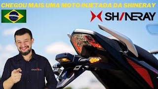 Chegou mais uma moto INJETADA da SHINERAY Motos no BRASIL e eu vou te mostrar agora [upl. by Blank]