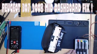 How to repair Peugeot 307 2008 mid dashboard [upl. by Del]