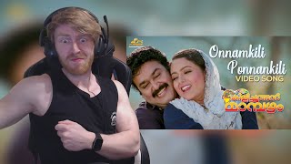 Onnamkili Ponnankili Song  Kilichundan Mambazham  Vidyasagar x Mohanlal • Reaction By Foreigner [upl. by Glen149]