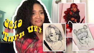 SKETCHBOOK TOUR 2018  MY FAVE PIECES  2019 TURN UP and NEW YEAR INSPO [upl. by Mears]